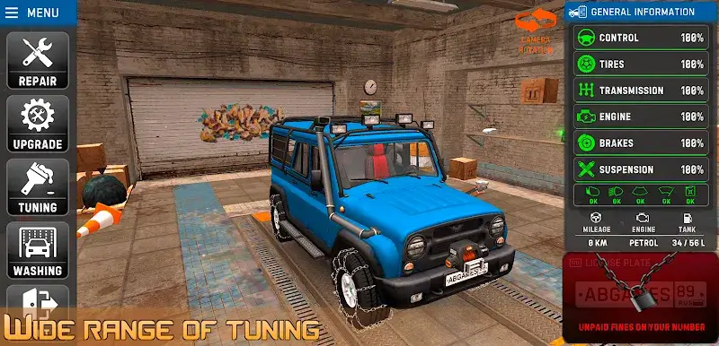 Russian Car Driver Uaz Hunter screenshot 4