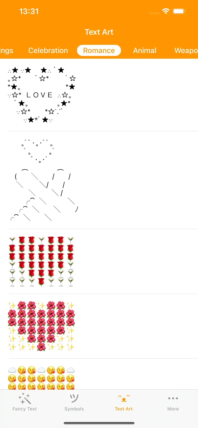 Fancy Text Symbols screenshot 6