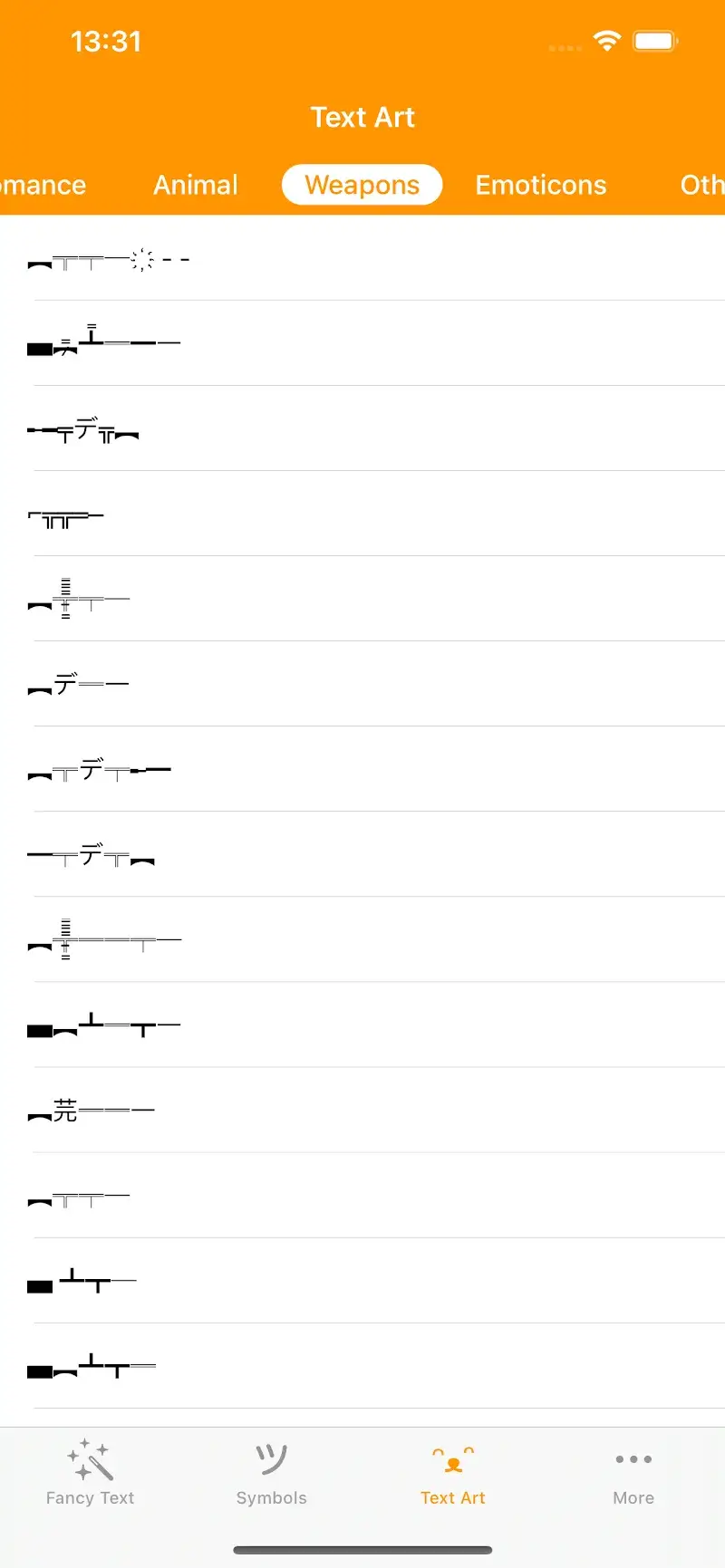 Fancy Text Symbols screenshot 5