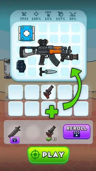 Gun Hero: Cat Survival Shooter gameplay screenshot 2