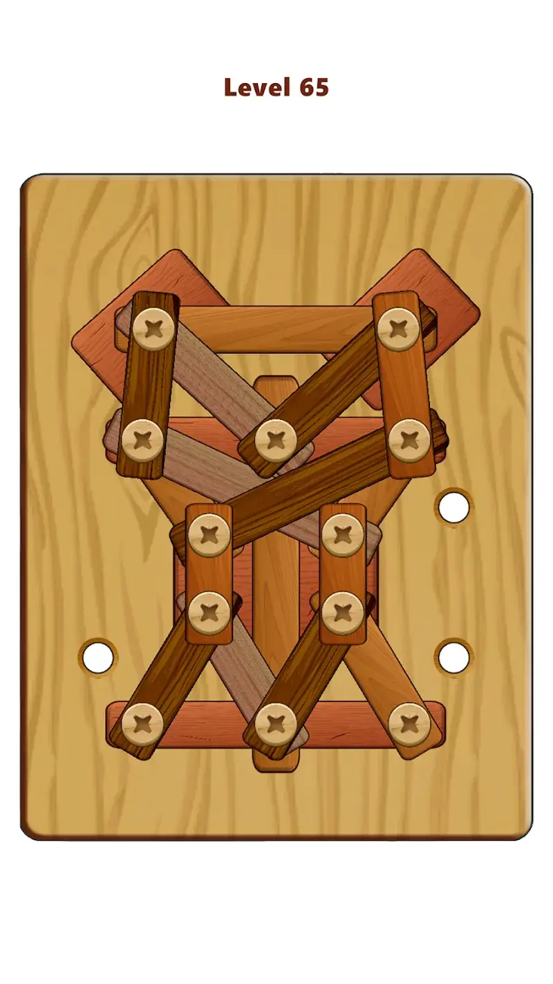 Скриншот 6 из Wood Nuts & Bolts Puzzle MOD APK