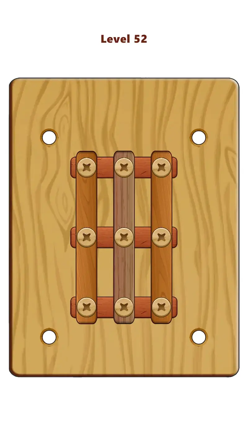 Скриншот 5 из Wood Nuts & Bolts Puzzle MOD APK