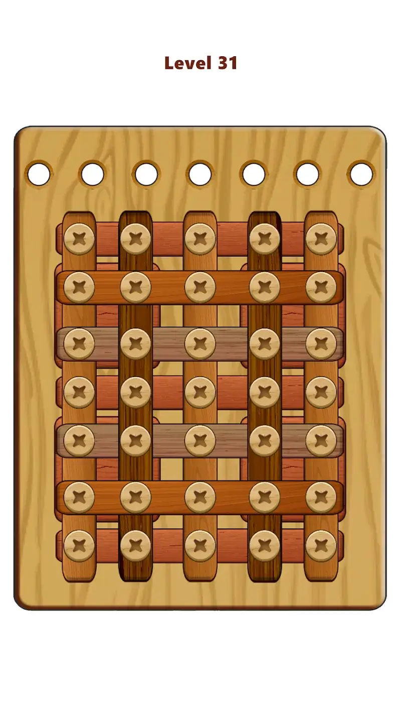 Скриншот 3 из Wood Nuts & Bolts Puzzle MOD APK