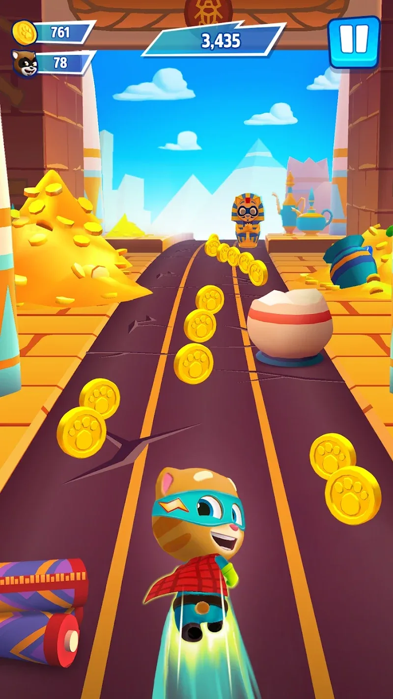 Talking Tom Hero Dash: Tangkapan Layar [Number]