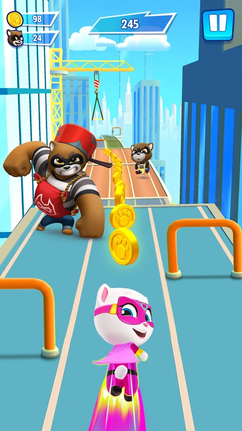 Talking Tom Hero Dash: Tangkapan Layar [Number]