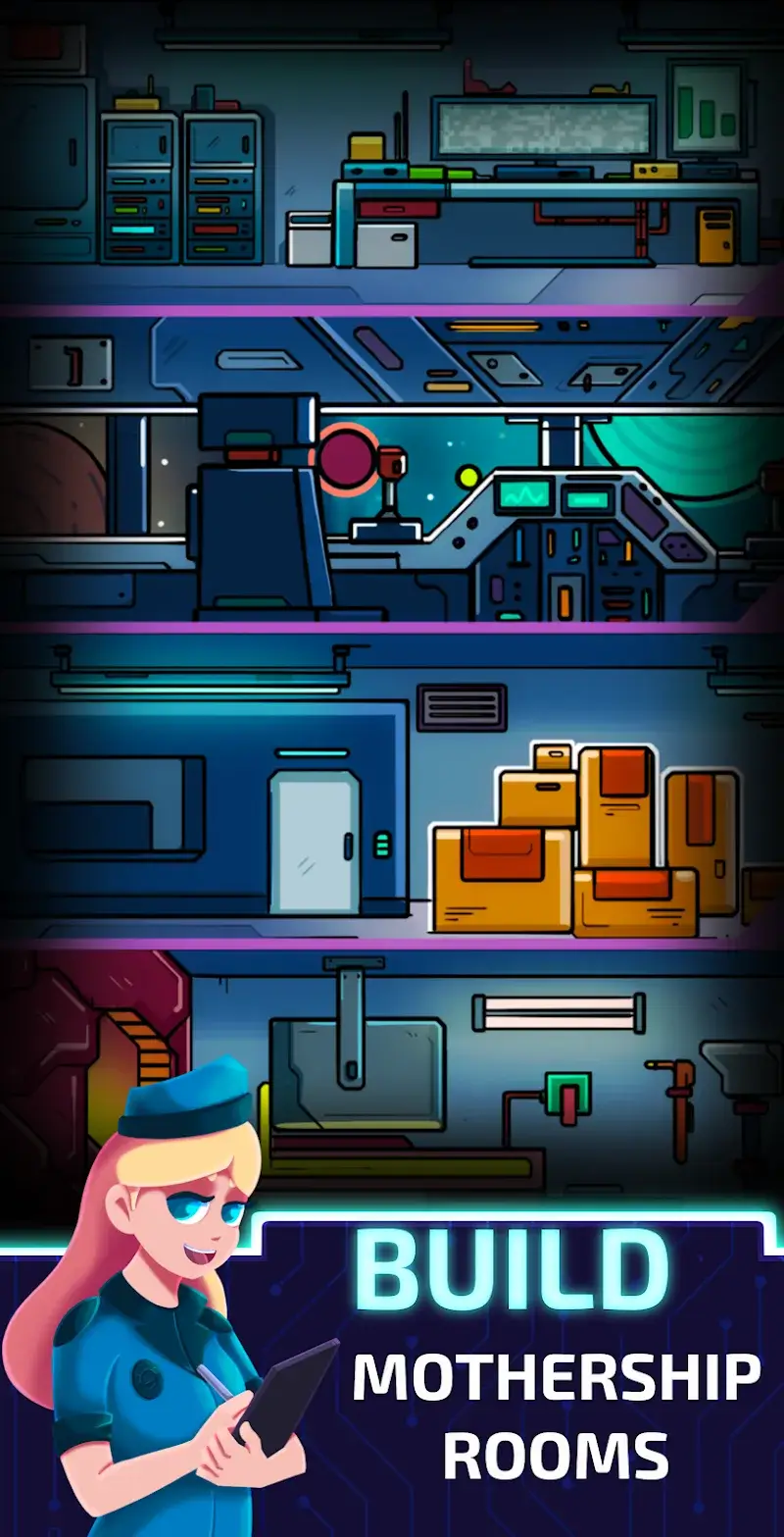 Idle Planet Miner captura de pantalla 5