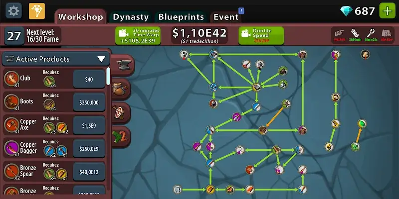 Capture d'écran Crafting Idle Clicker 6
