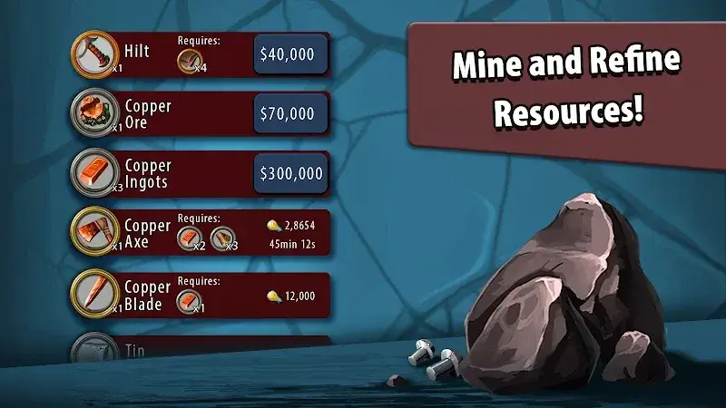 Capture d'écran Crafting Idle Clicker 2
