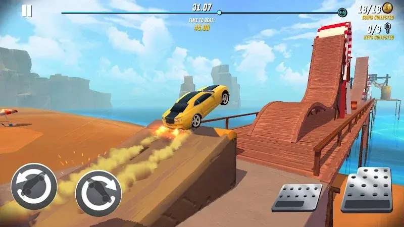 Captura de tela 1 do jogo Stunt Car Extreme