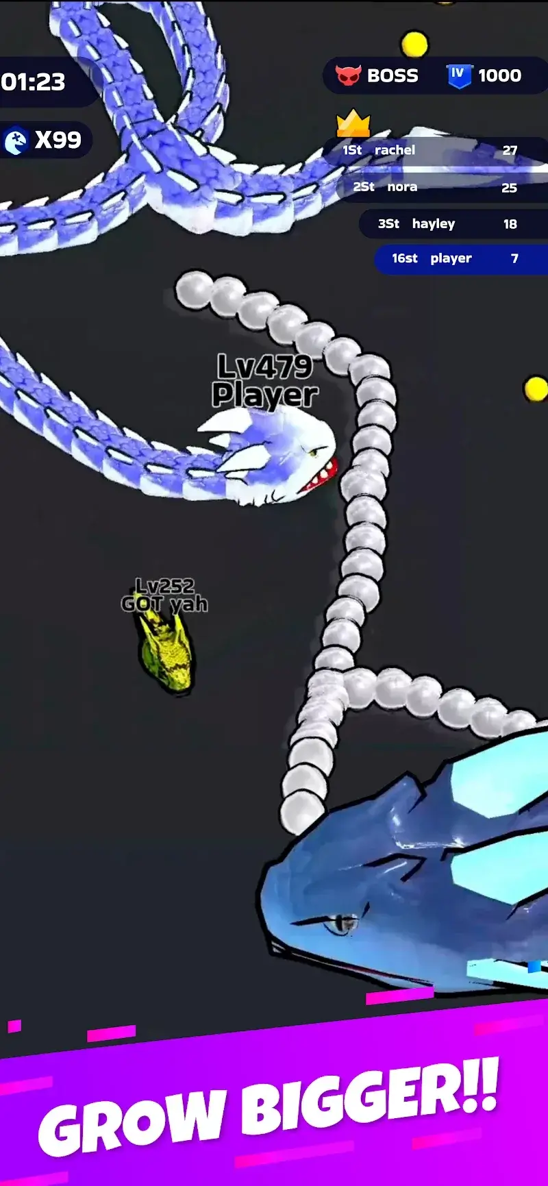Snake Clash! screenshot 4