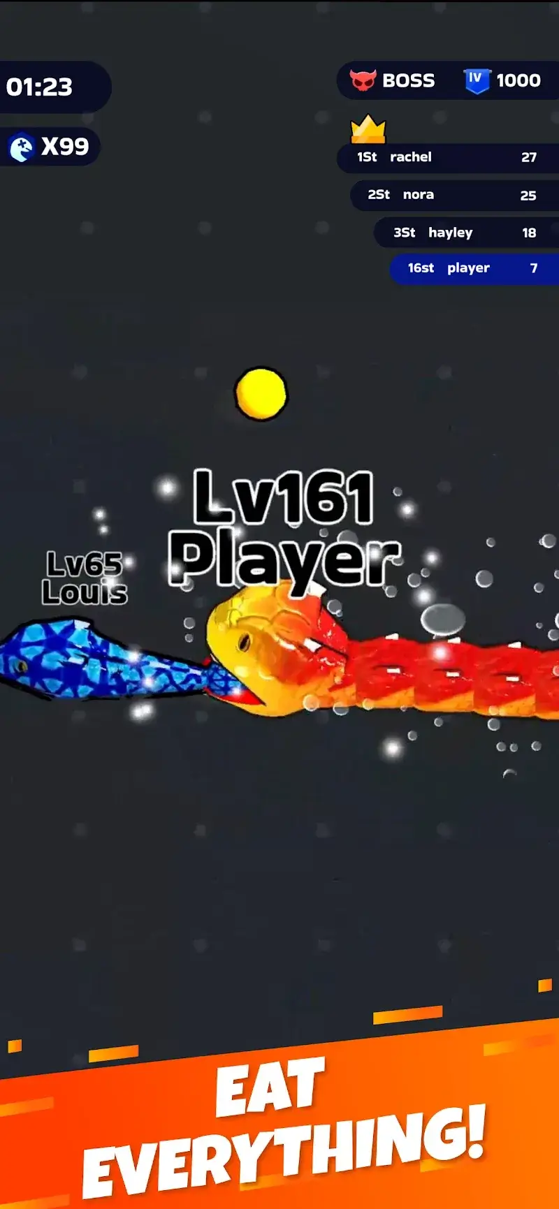 Snake Clash! screenshot 5