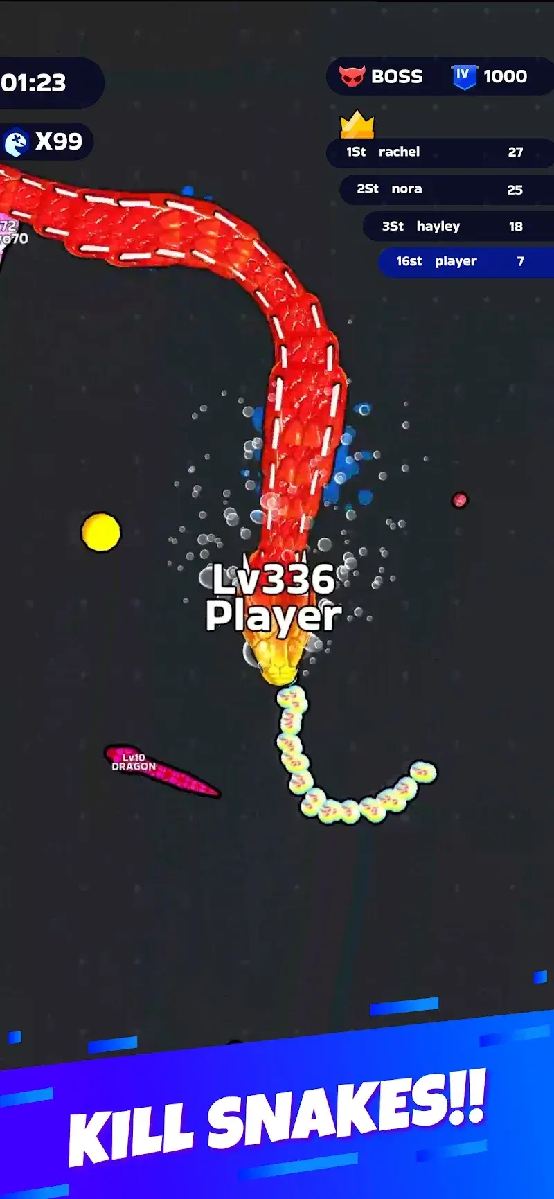 Snake Clash! screenshot 6