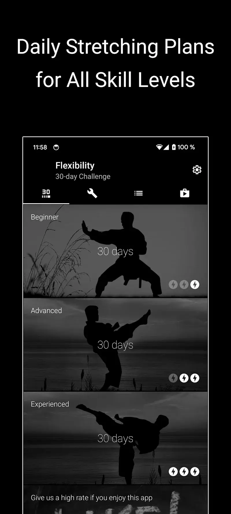 Flexibility for Fighters ekran görüntüsü 1