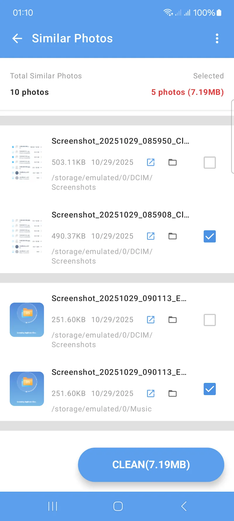 Loxi Cleaner 스크린샷 4