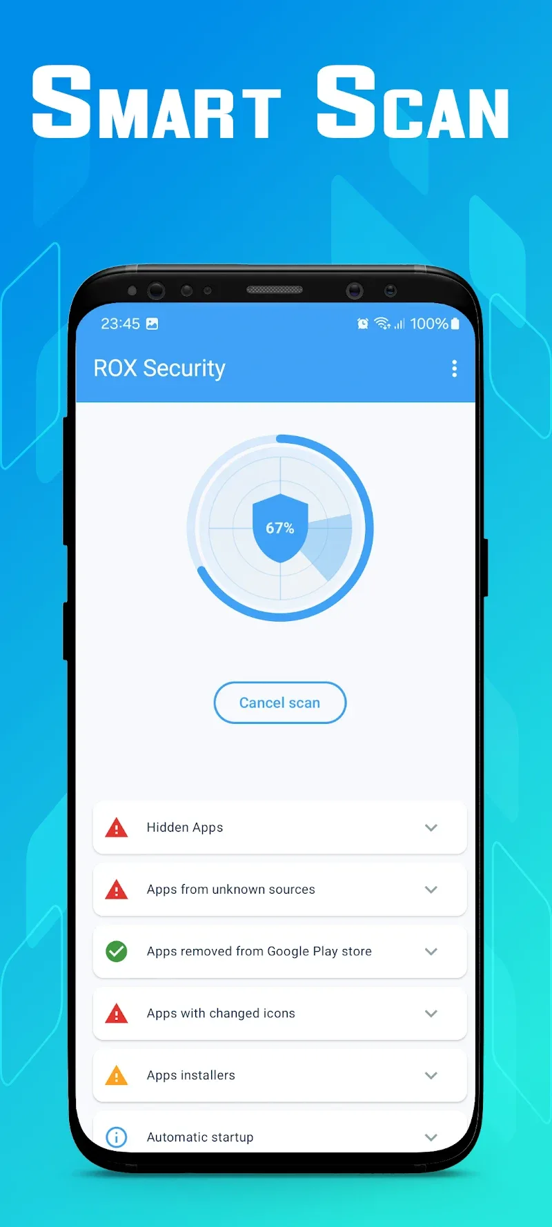 Скриншот ROX Security 1
