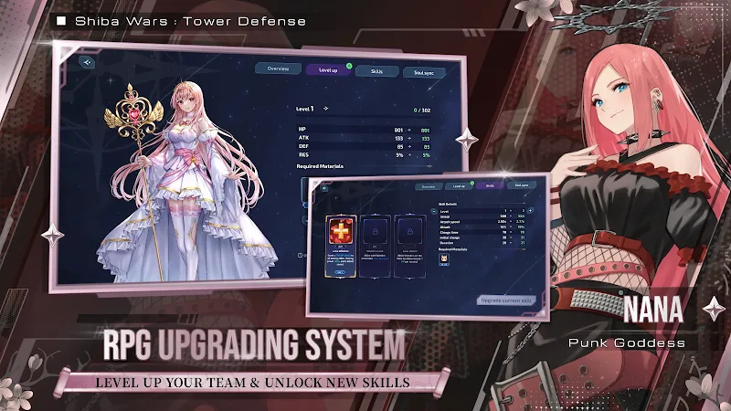 Image d'aperçu 3 de Shiba Wars: Goddess Link TD