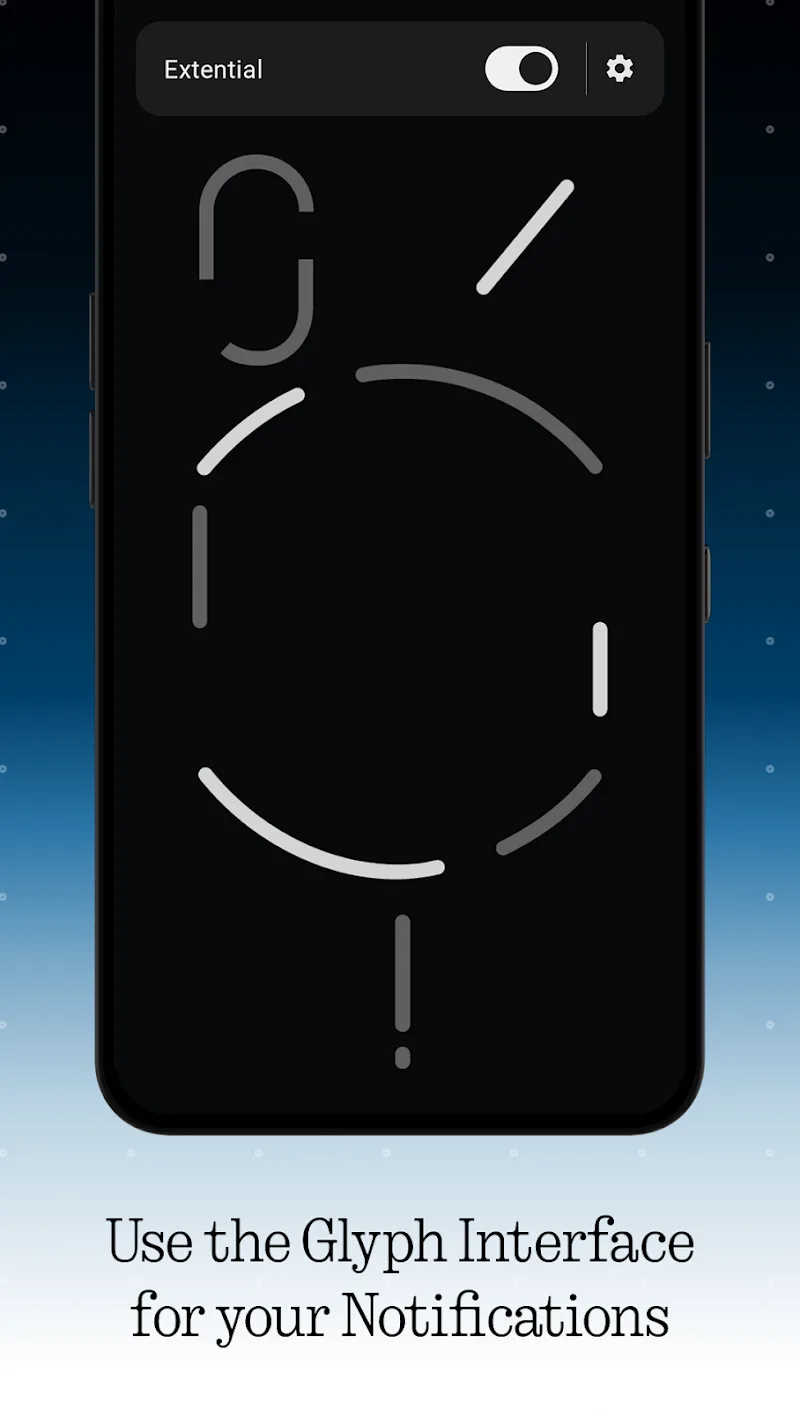 Glyphify for Nothing Phone ตัวอย่าง 2