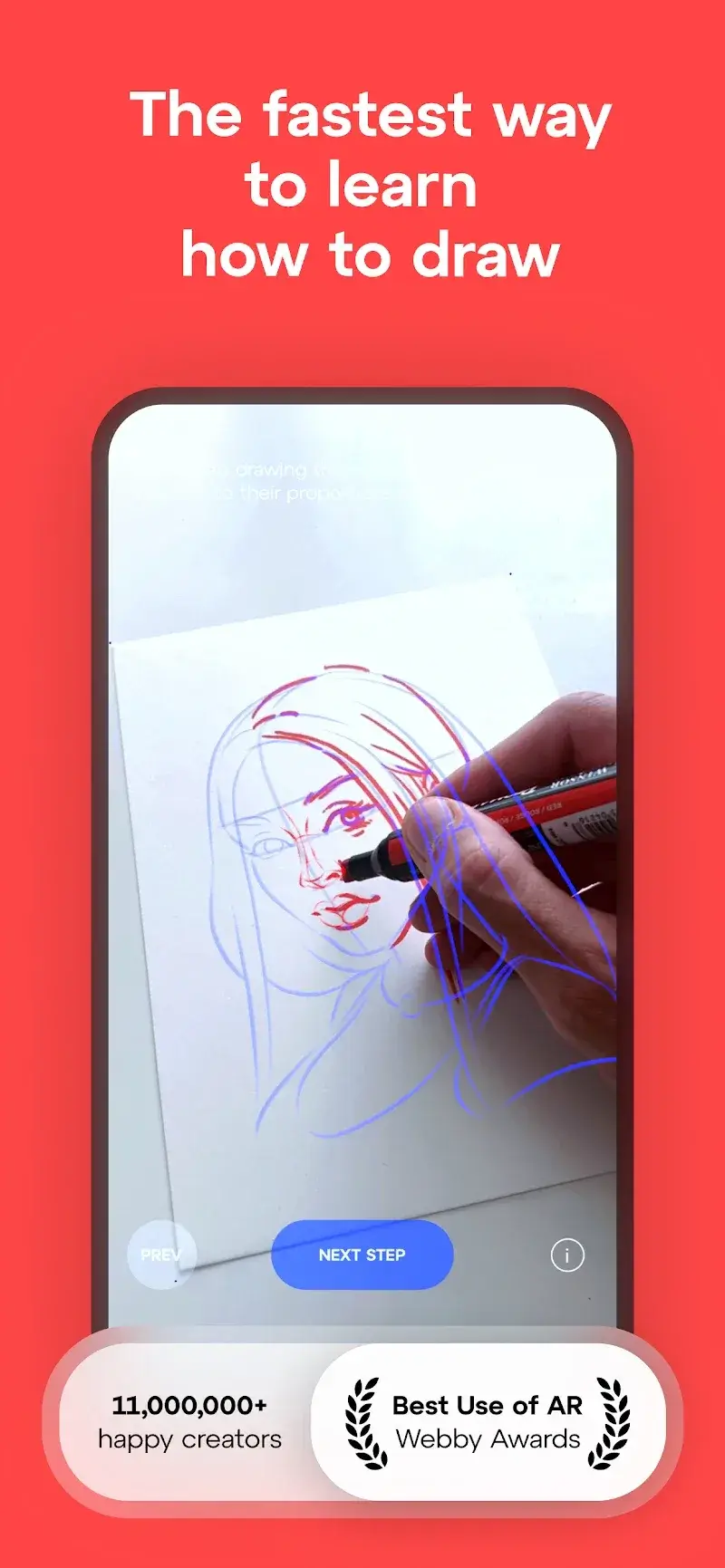 ภาพหน้าจอ SketchAR 1