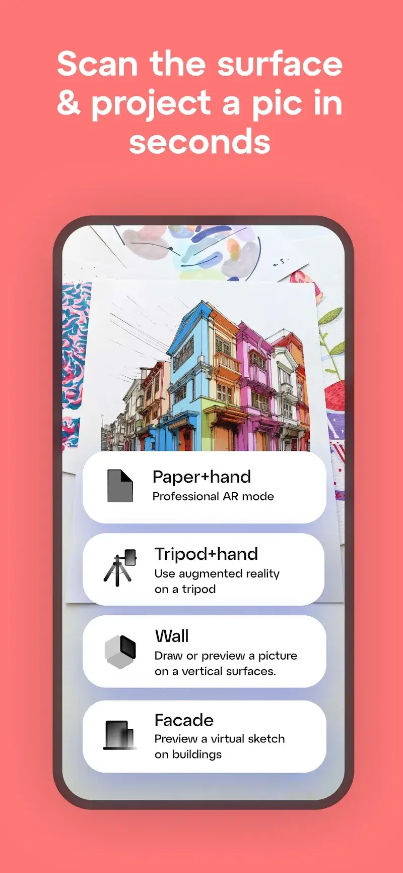 ภาพหน้าจอ SketchAR 3