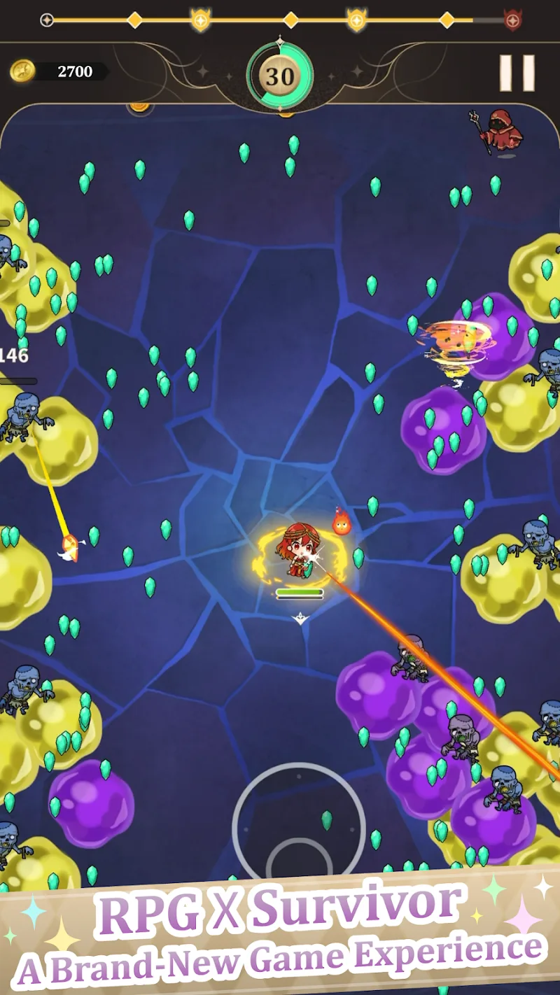 Third Screenshot of Magical Survivor