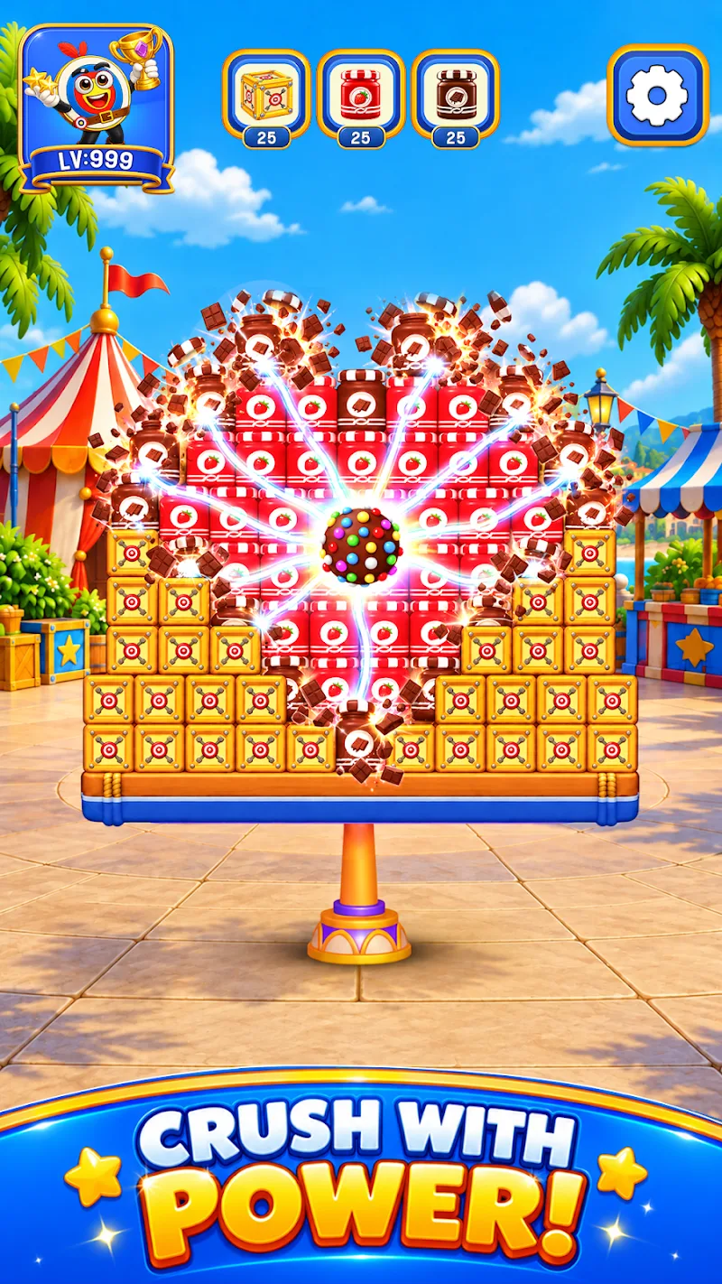 Prévia da jogabilidade de Stack Tower Smash 3