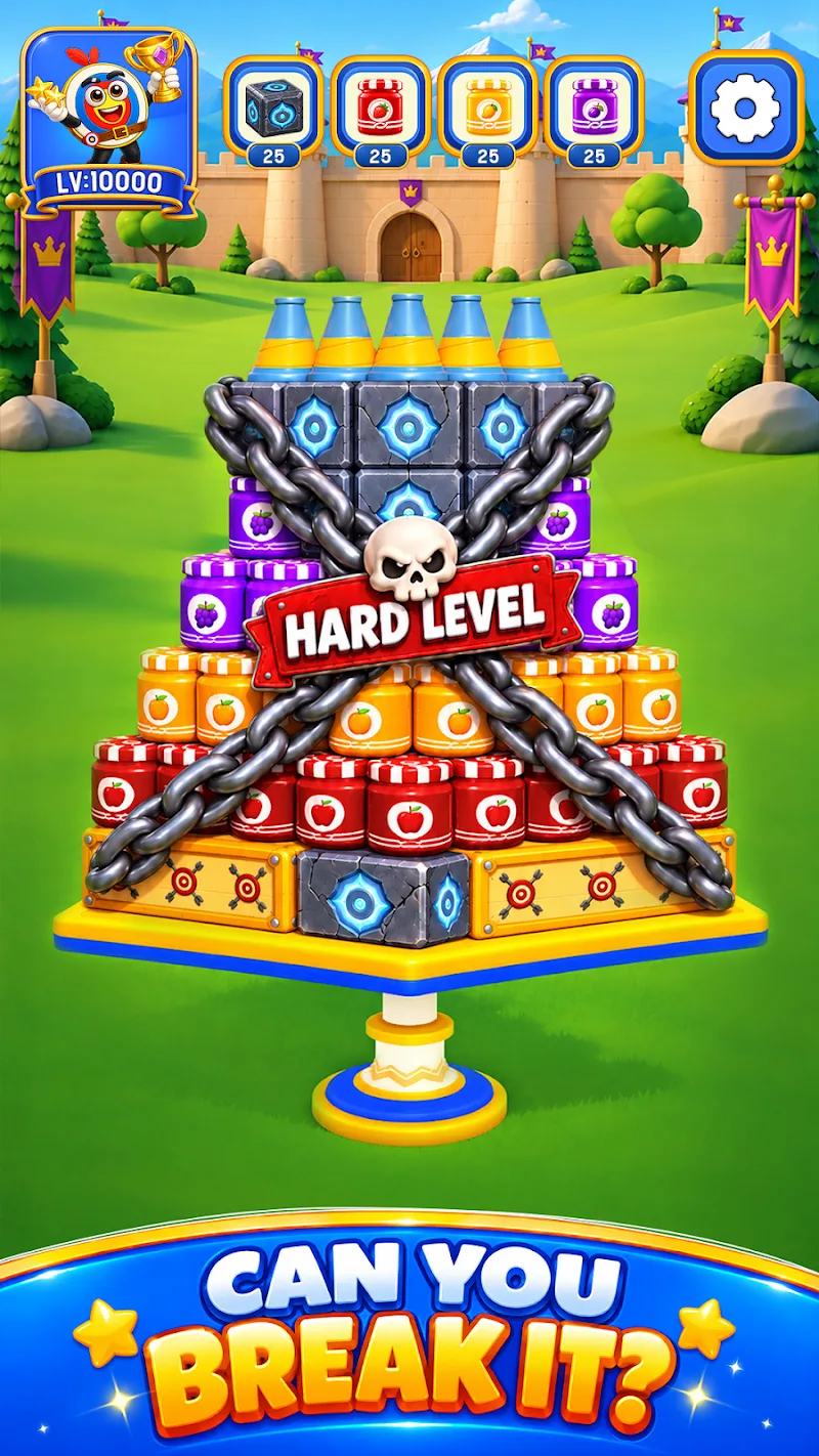 Prévia da jogabilidade de Stack Tower Smash 2