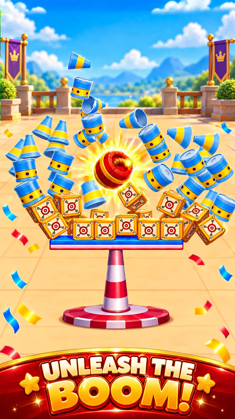 Prévia da jogabilidade de Stack Tower Smash 4