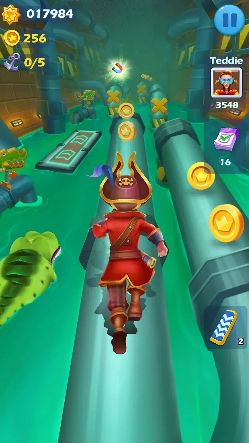 Ảnh chụp màn hình Subway Princess Runner MOD APK 4