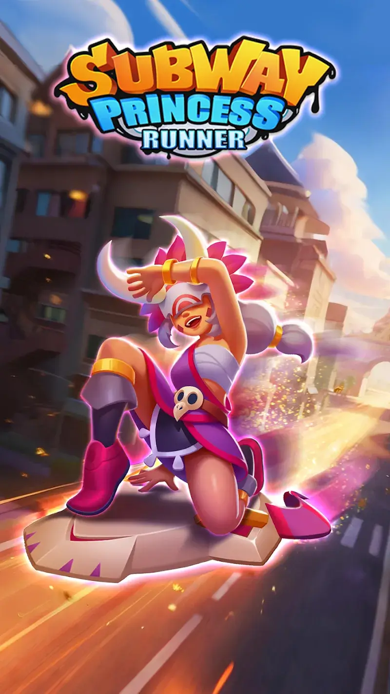 Ảnh chụp màn hình Subway Princess Runner MOD APK 1
