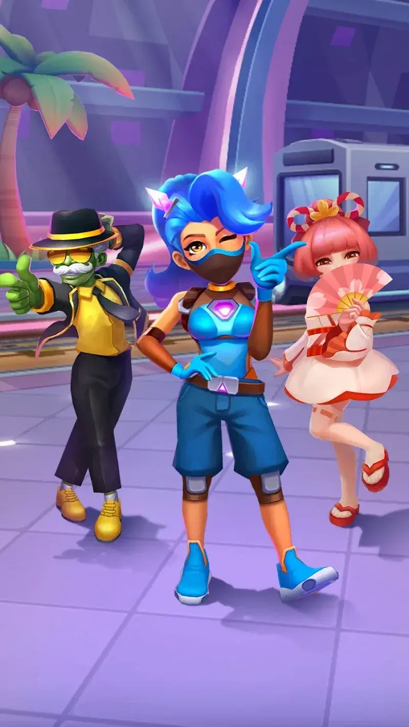 Ảnh chụp màn hình Subway Princess Runner MOD APK 3