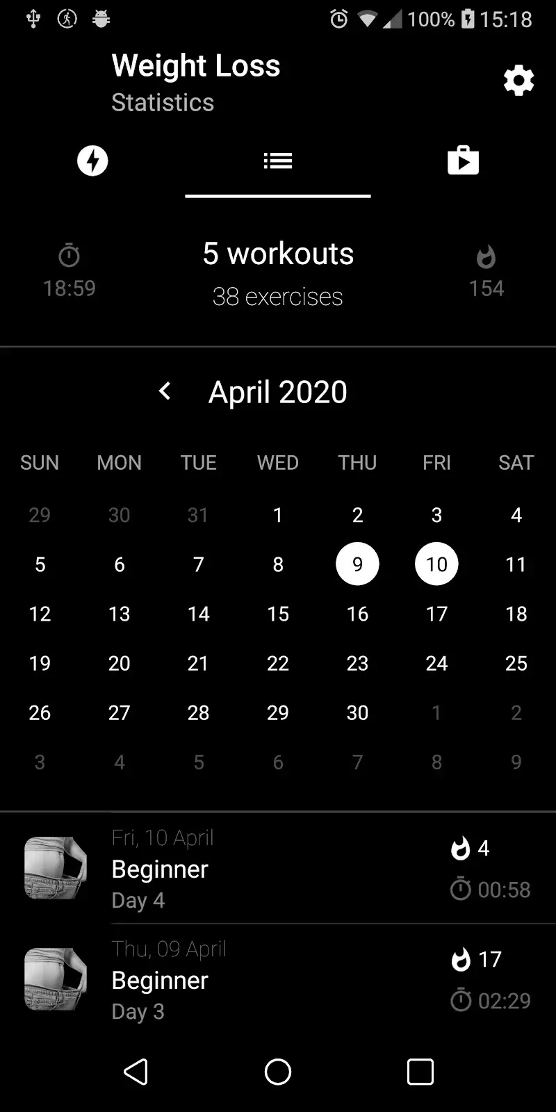 Weight Lose screenshot 3