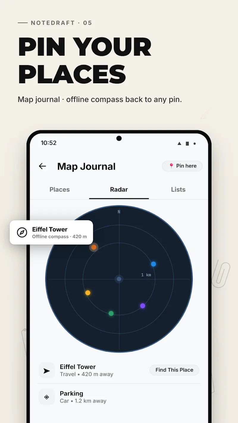 Screenshot NoteDraft 5
