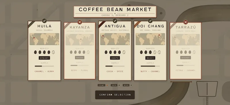 Captura de tela da jogabilidade de Coffee Press 6