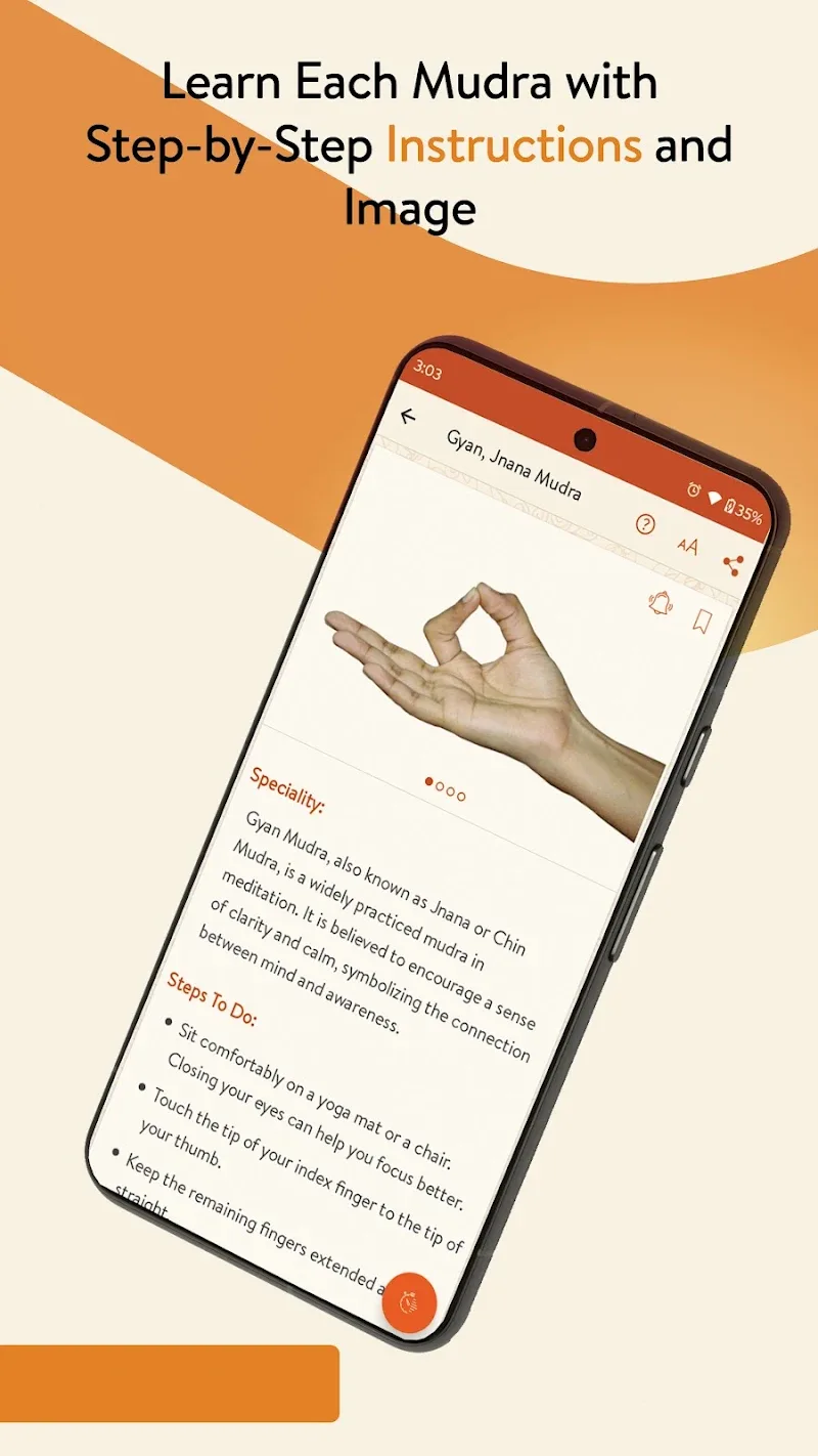 Captura de tela 6 do app Daily Mudras