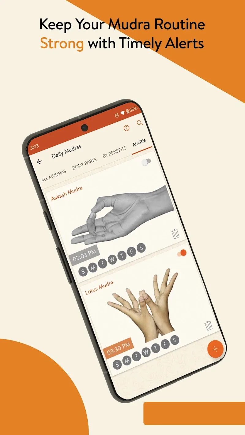 Captura de tela 5 do app Daily Mudras