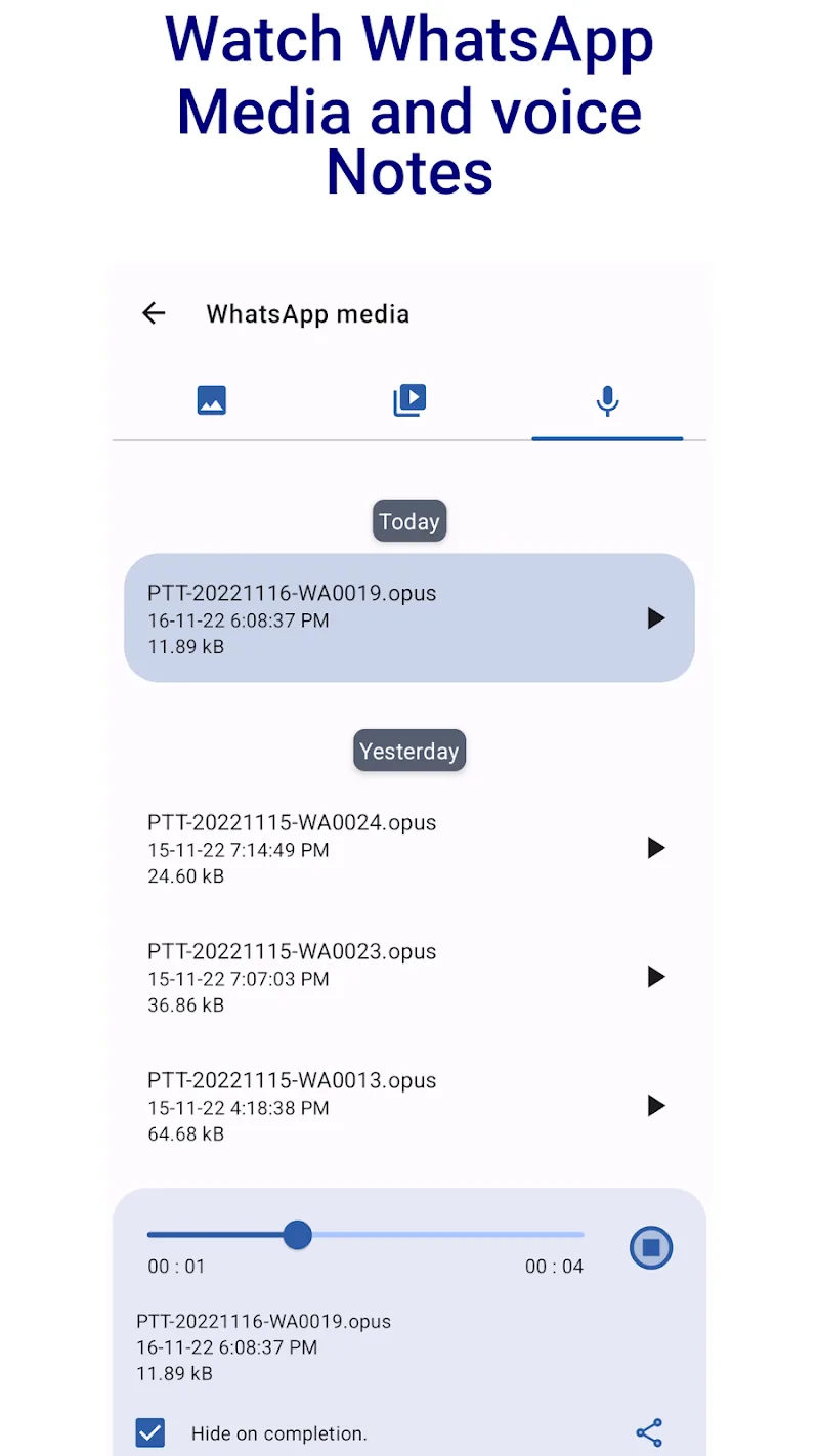 NoBlueTick: Recurso Sem Confirmação de Leitura - Captura de Tela 4