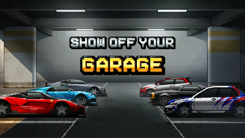 Скриншот геймплея Pixel X Racer 6