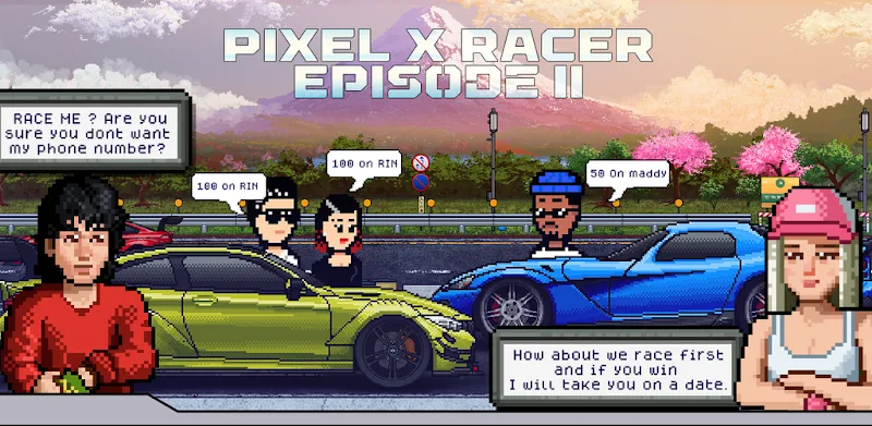 Скриншот геймплея Pixel X Racer 3