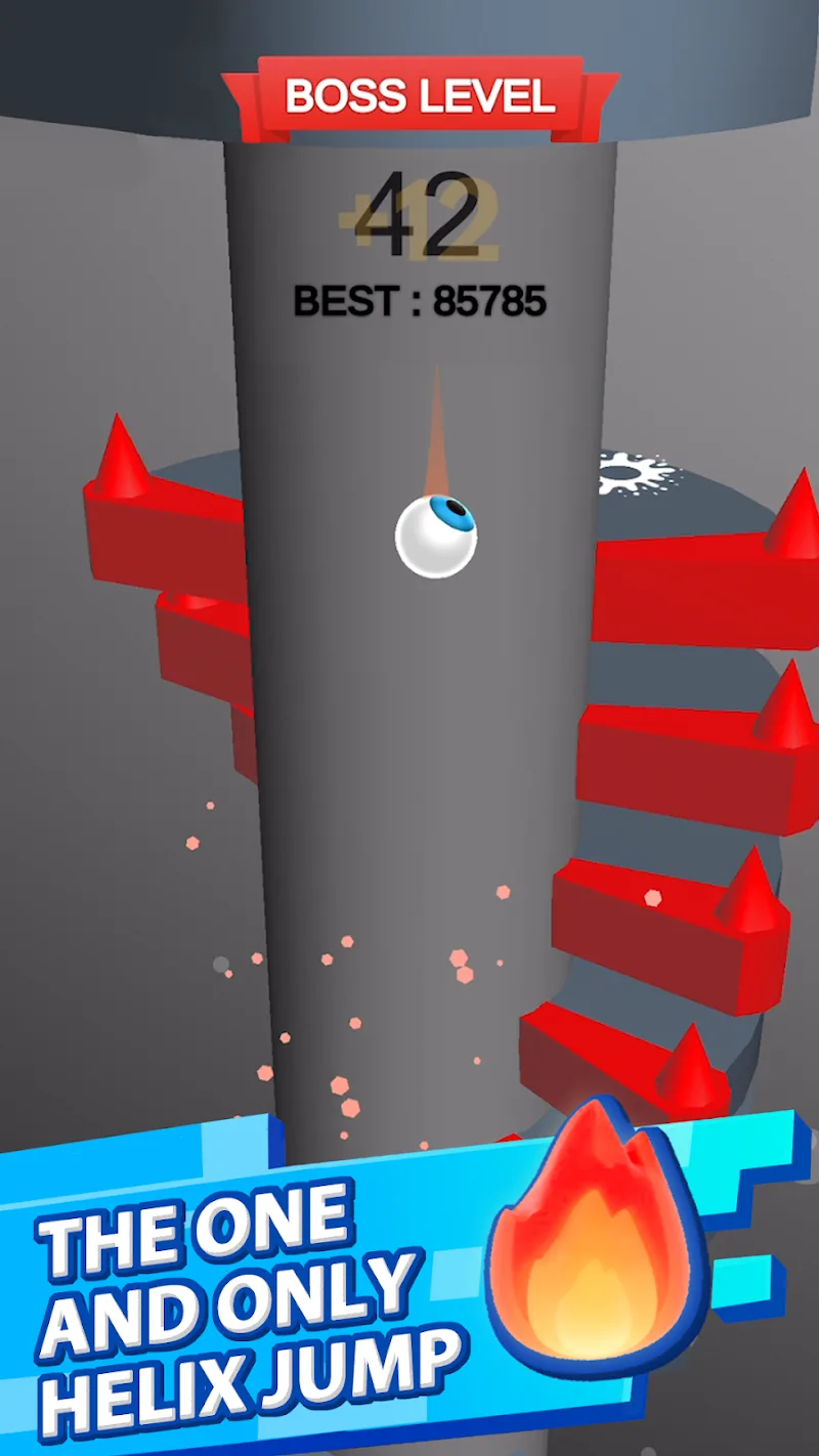 Capture d'écran Helix Jump MOD APK 1