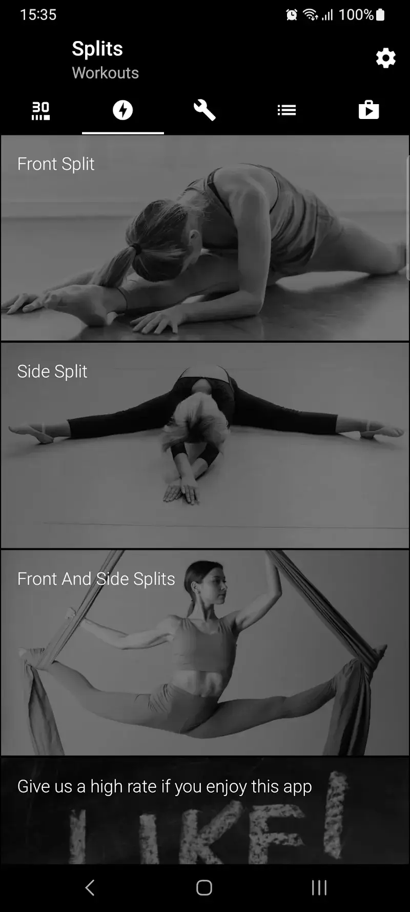 Splits: Stretching in 30 Days captura de pantalla 6