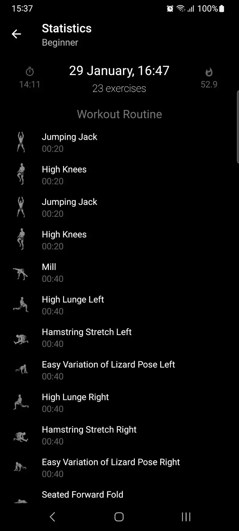 Splits: Stretching in 30 Days captura de pantalla 5