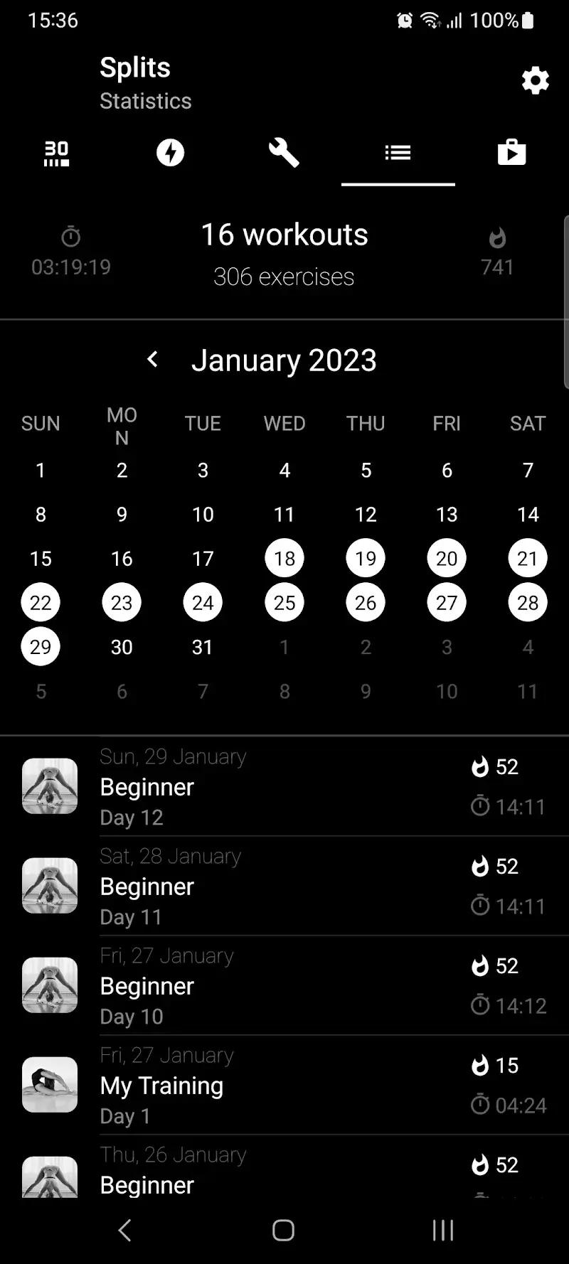 Splits: Stretching in 30 Days captura de pantalla 4