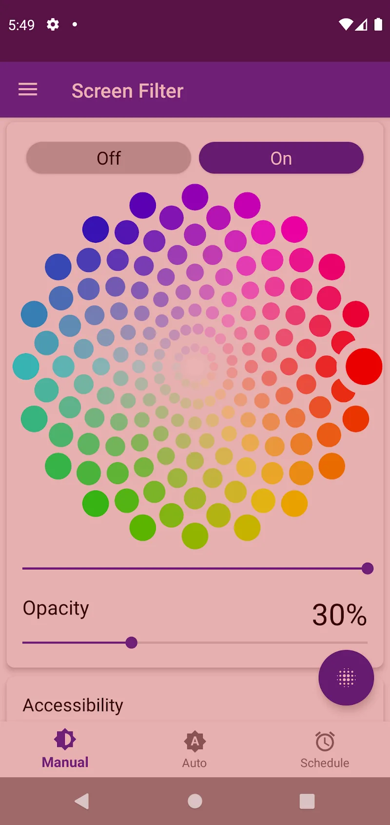 Screen Color Filter スクリーンショット 1