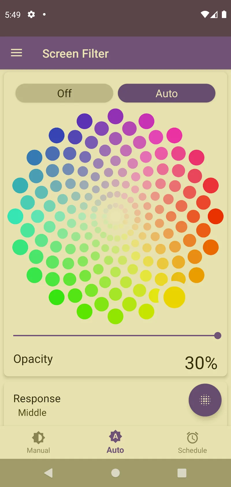 Screen Color Filter スクリーンショット 3