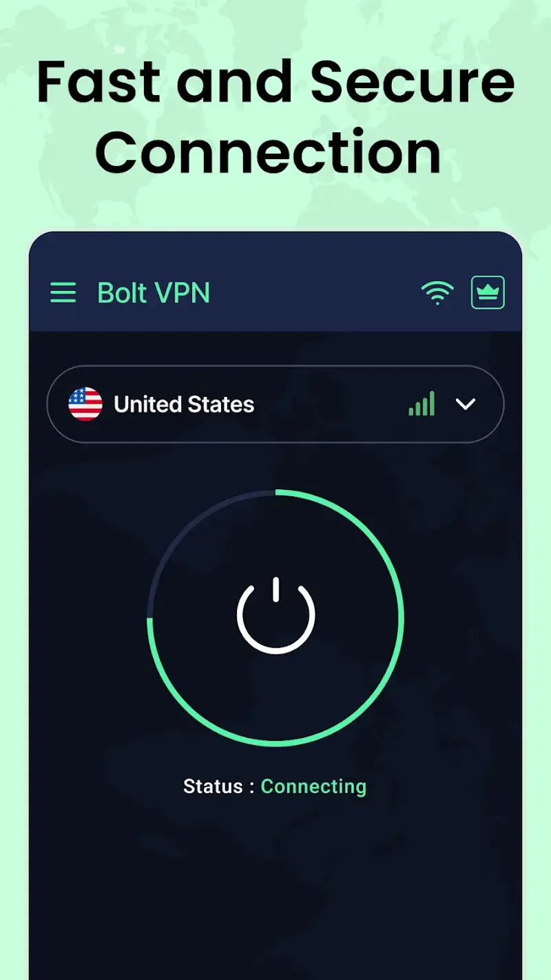 Bolt VPN screenshot 2