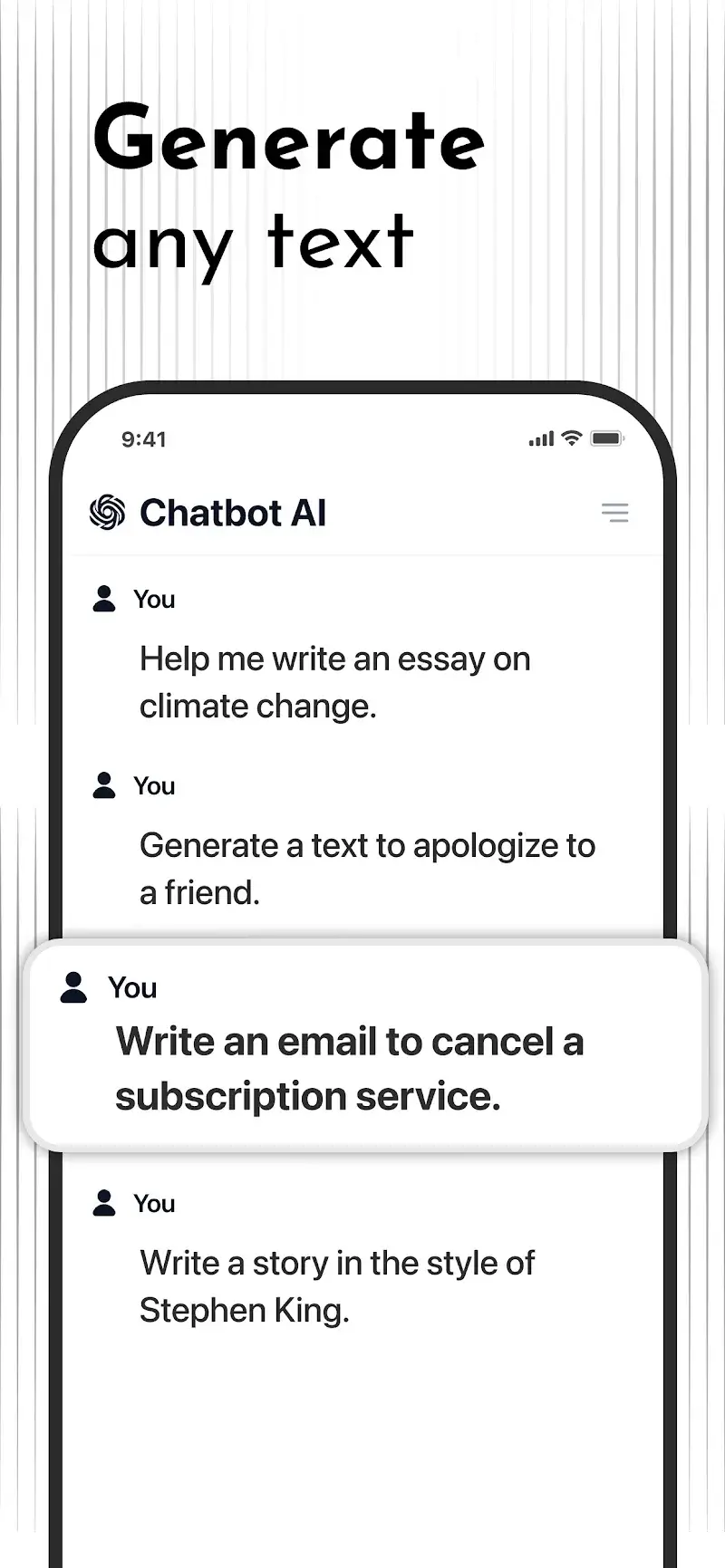 Chatbot AI Search Assistant screenshot 6