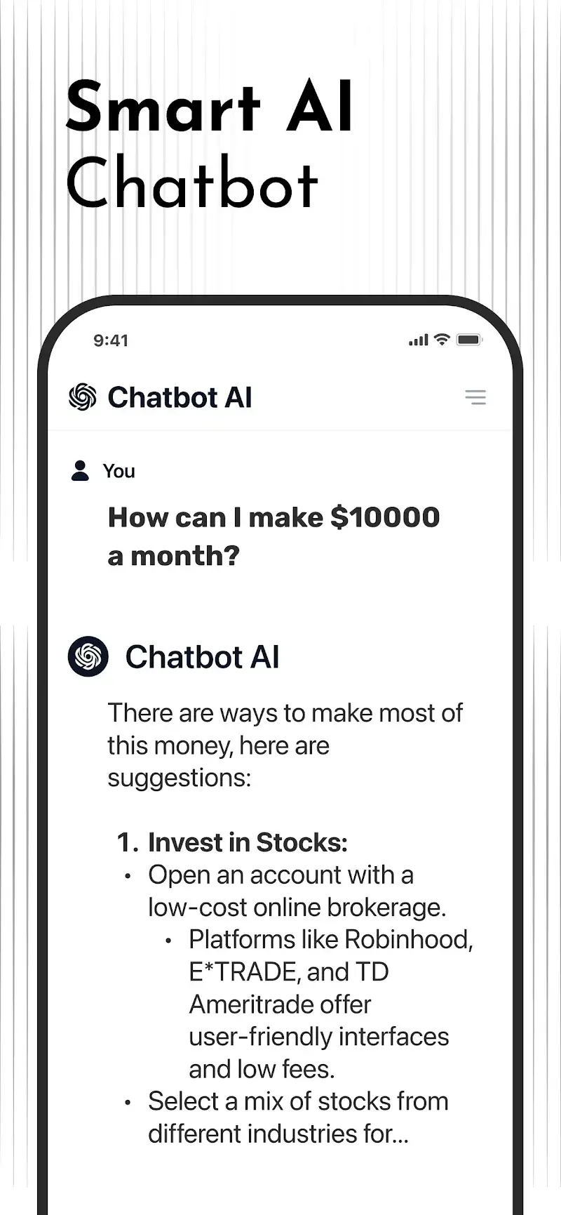 Chatbot AI Search Assistant screenshot 4