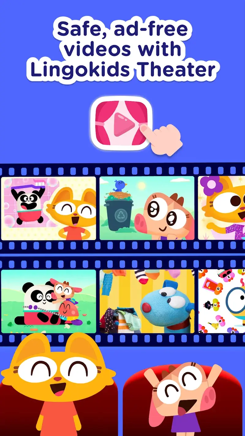 Captura de tela do Lingokids 3