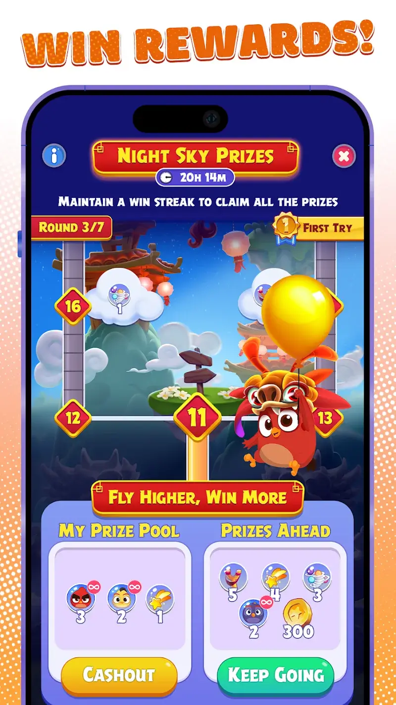 ภาพหน้าจอ Angry Birds Dream Blast 4
