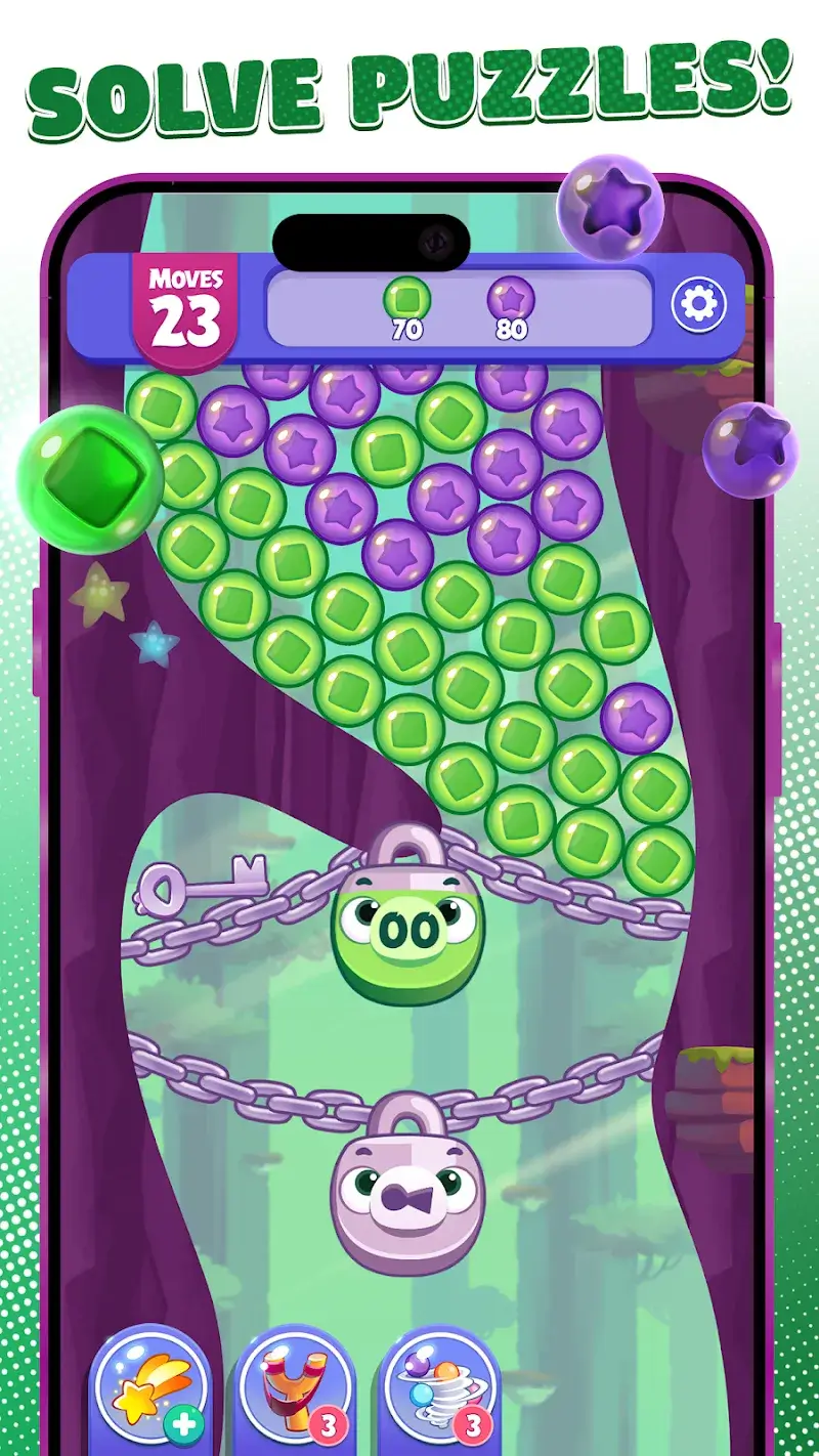 ภาพหน้าจอ Angry Birds Dream Blast 2